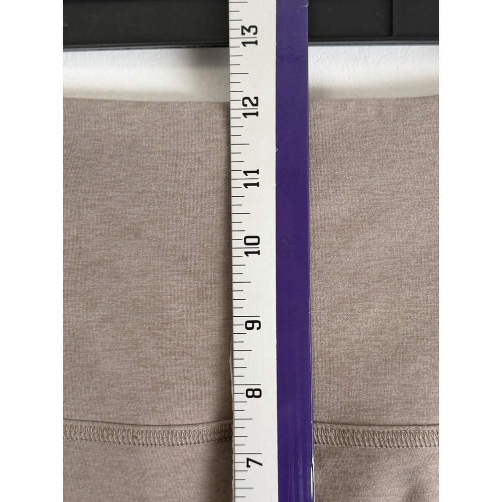 Beyond Yoga Spacedye Keep Pace Biker Shorts Women’s Size L Neutral Beige - Picture 6 of 8